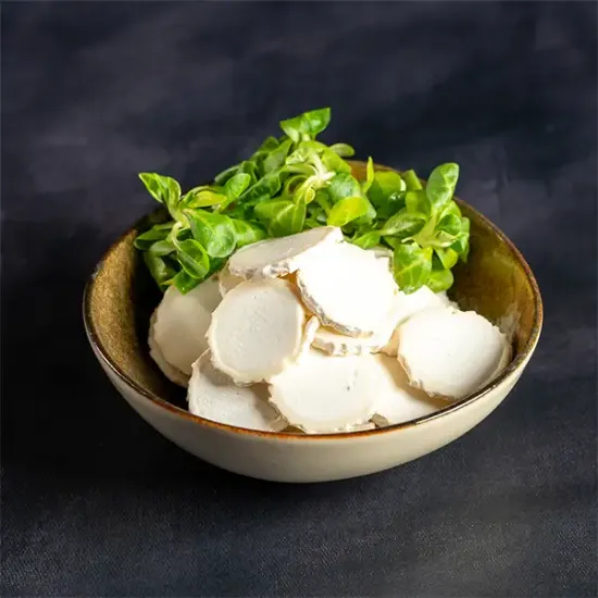 IQF Goats Cheese Slices, 7g (282824p1)