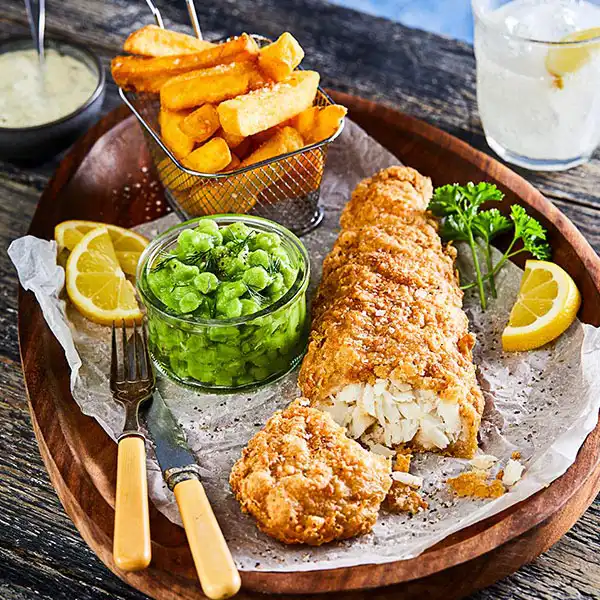 Battered Cod Fillets, 6-7oz (29040p1)