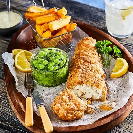Battered Cod Fillets, 6-7oz (29040p1)