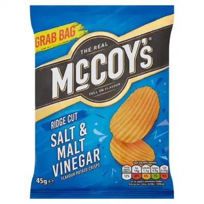 Salt & Malt Vinegar Crisps ()