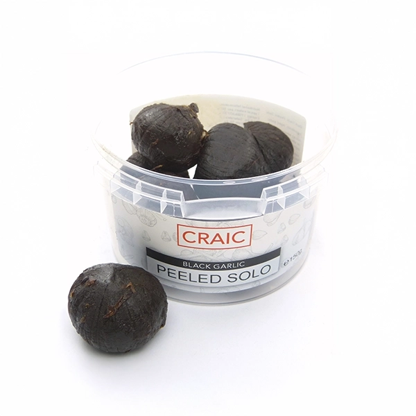Black Peeled Garlic Bulbs (a40088p1)
