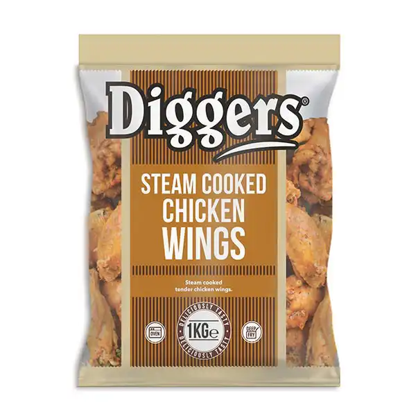 Steam Cooked Chicken Wings (6293p2)