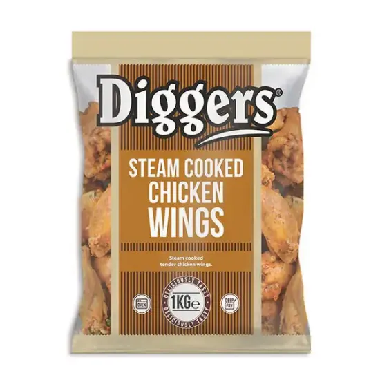 Steam Cooked Chicken Wings (6293p2)