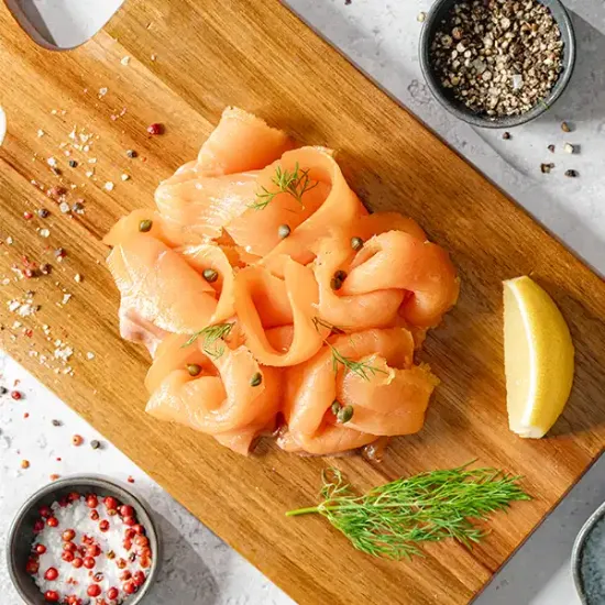 Scottish Smoked Salmon D-Cut (z185852p1)