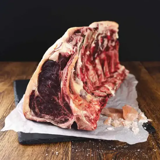 British Beef Himalayan Salt Dry Aged Sirloin - Whole Joint, 11kg+ (bb0204p2)