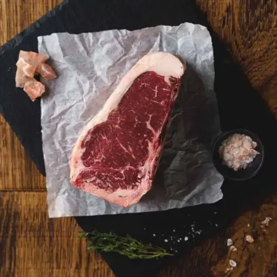 British Beef Himalayan Salt Dry Aged Sirloin Steak - Sharing, Avg. 800g (bb0007p2)