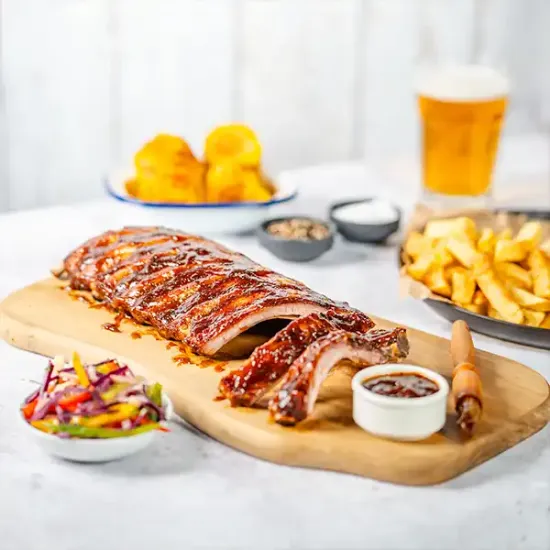 Whole Rack Pork Loin Ribs (3920p1)
