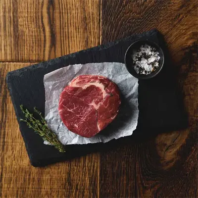 British Beef Ribeye Steak - Avg. 8oz, Each ()
