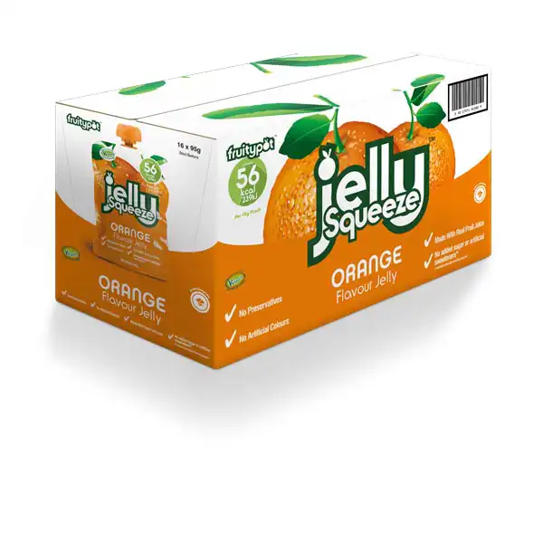 Orange Flavour Jelly Squeeze (a20875p2)