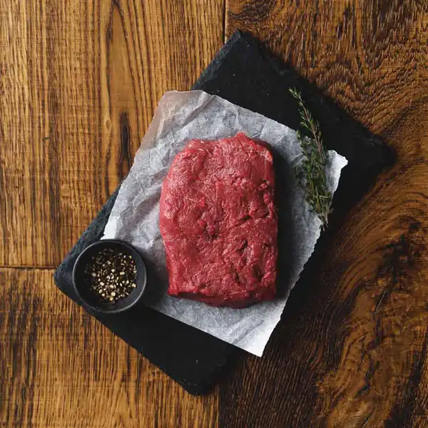 British Beef Flat Iron Steak - Avg. 10oz, Each (bb3060p5)