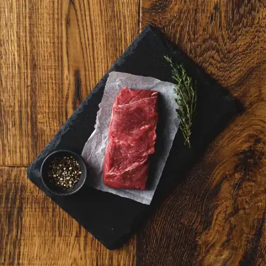 British Beef Flat Iron Steak - Avg. 6oz, Each (bb3062p5)
