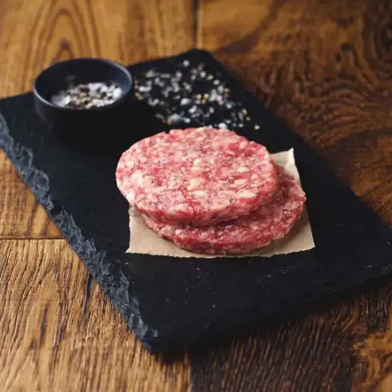 Classic British Beef Burger - Avg. 2oz (bb4500p5)