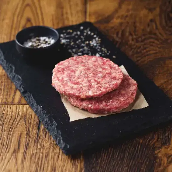 Classic British Beef Burger - Avg. 3oz (bb4502p5)