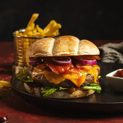 Classic British Beef Burger - Avg. 8oz ()