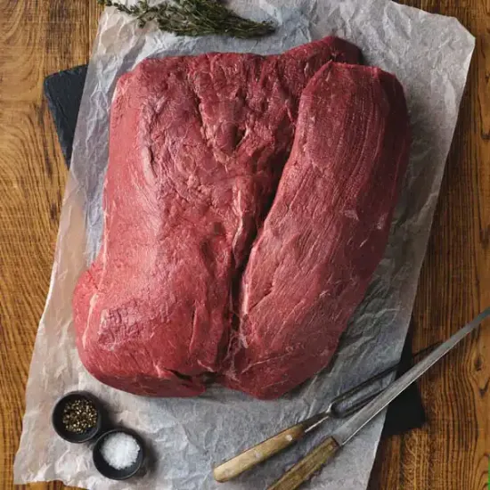 British Beef Silverside Boneless Whole Joint - Avg. 8.5-10.5kg (bbls8cp5)