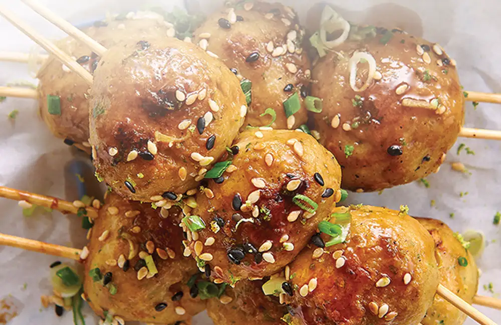 Thai Fish Balls with Tamari Dipping Sauce Recipe