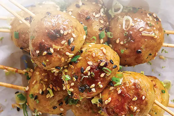 Thai Fish Balls with Tamari Dipping Sauce Recipe