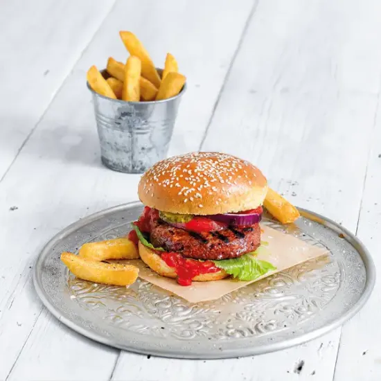 Plant Based Beef Style Burger (3123p1)