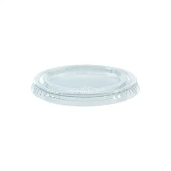 2oz Clear Compostable Portion Control Lid (d184p5)