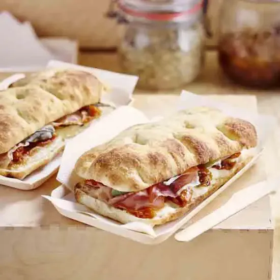 Romana White Flatbread Pre-Sliced (36995p1)