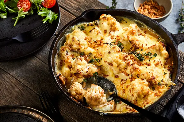 Roasted Miso Cauliflower Cheese Recipe