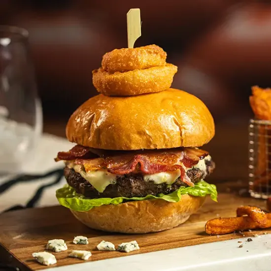 Premium British Beef Burger - Avg. 6oz (bb4569p1)