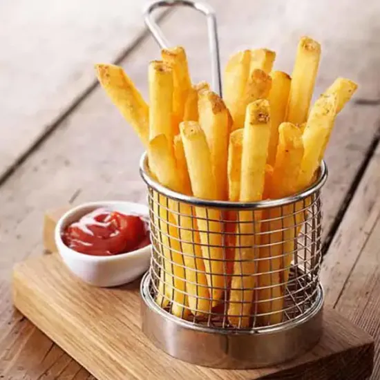 'Surecrisp' Skin-on Thin Cut Fries - 3/8 (031157p1)