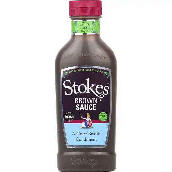 Real Brown Sauce Squeezy (21254p2)