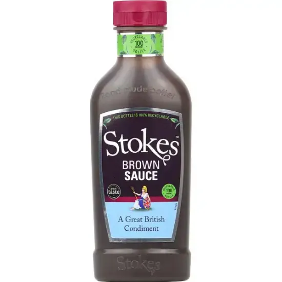 Real Brown Sauce Squeezy (21254p2)
