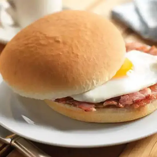 4" Plain Burger Bap (81107p1)