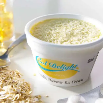 Vanilla Flavour Ice Cream Tubs ()