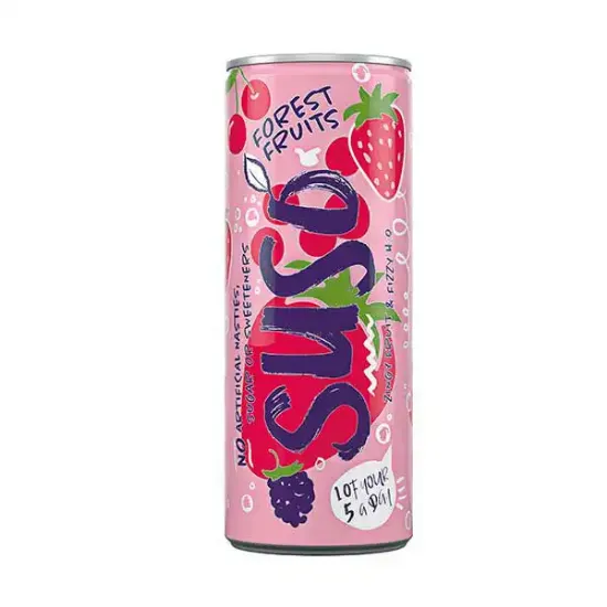 Suso Sparkling Forest Fruits Cans (a8624p2)