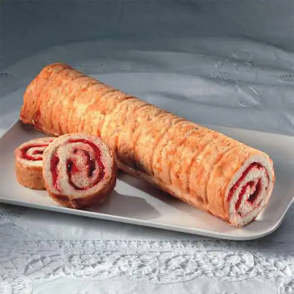 Strawberry Jam Roly Poly Pudding (343420p1)