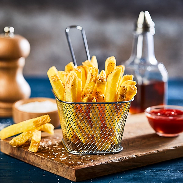 Super Crunchy Coated Skin-on Fries, 9mm (03312p1)