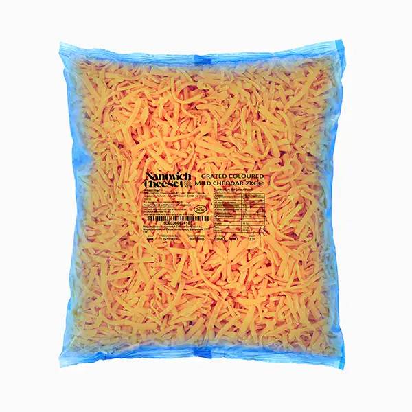 Mild Coloured Grated Cheddar (z33016p2)