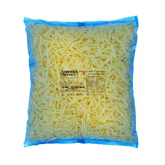 Mature White Grated Cheddar (z33018p1)