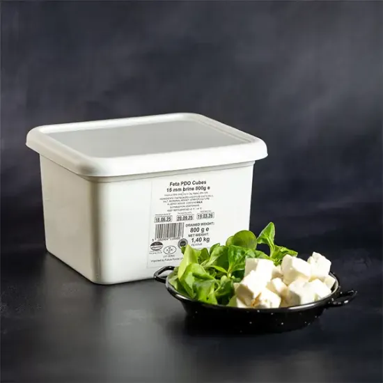Feta Cubes, 15mm in Brine (z32879p5)