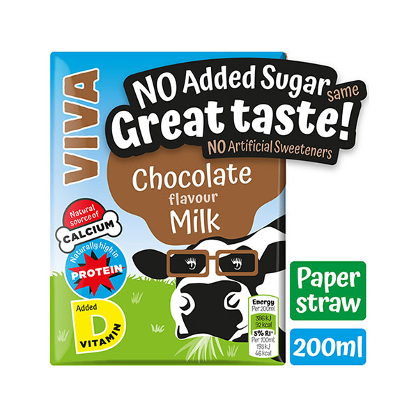 Viva Chocolate Milk Drink Cartons (z60790p2)