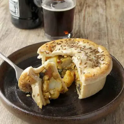 Cauliflower, Spinach & Lentil Pies ()