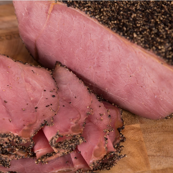 Sliced Peppered Pastrami Beef (z0724p1)
