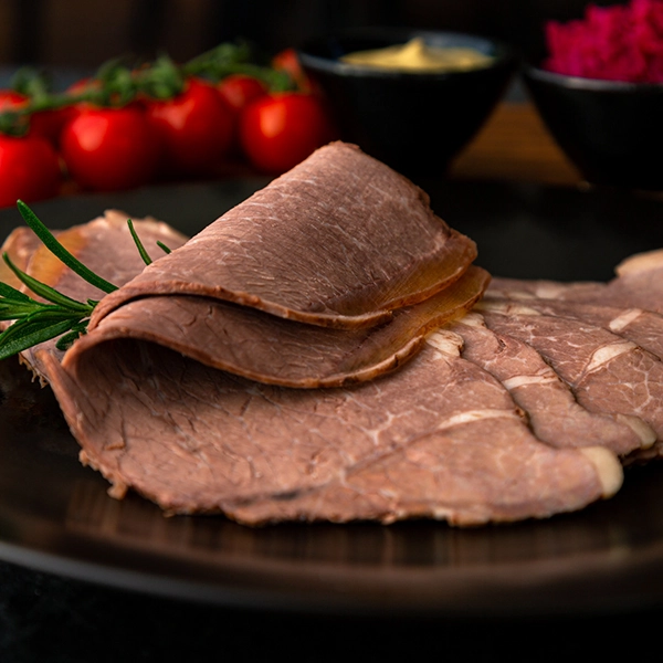 Sliced Cooked 100% Beef (z0726p1)