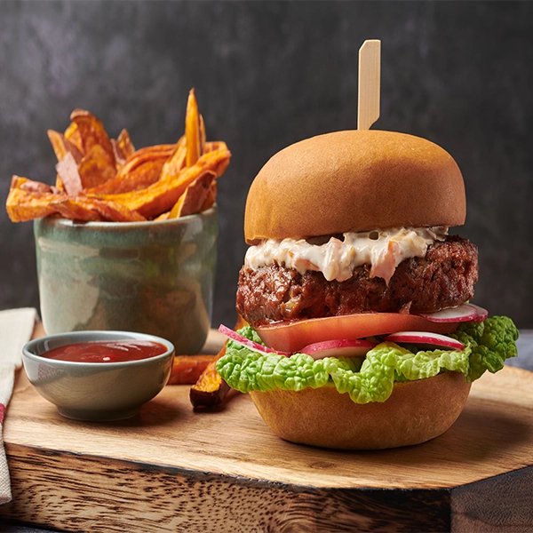Gluten Free & Vegan Brioche Burger Buns (065412p1)