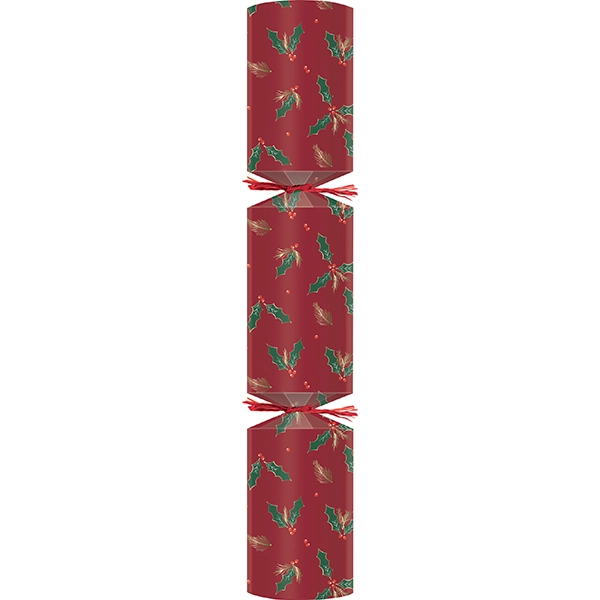10" Jolly Holly Christmas Cracker (273278p5)