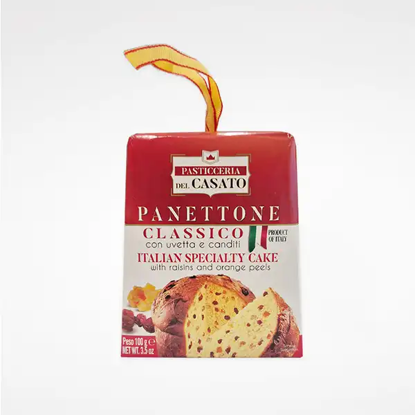 Classic Mini Panettone with Raisins & Orange Peels (25530p1)