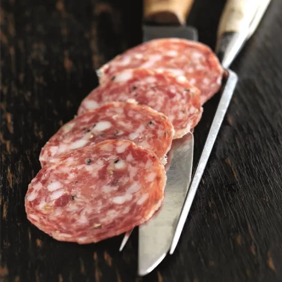 Sliced Cracked Black Pepper Salami (z0992p1)