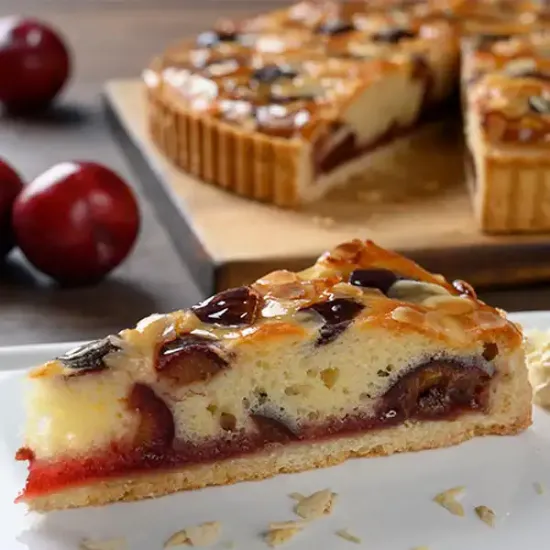 Plum & Almond Frangipan Tart (8359p1)