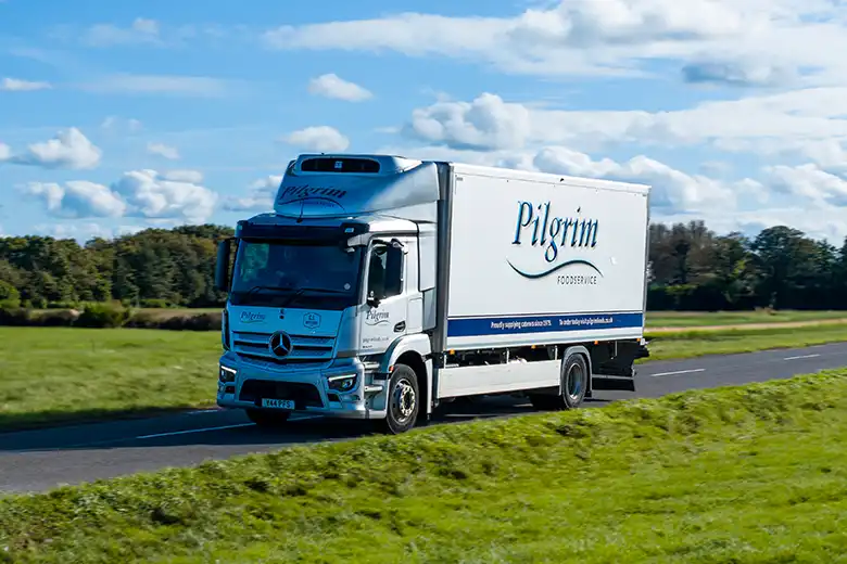 Pilgrim Lorry Making Deliveries