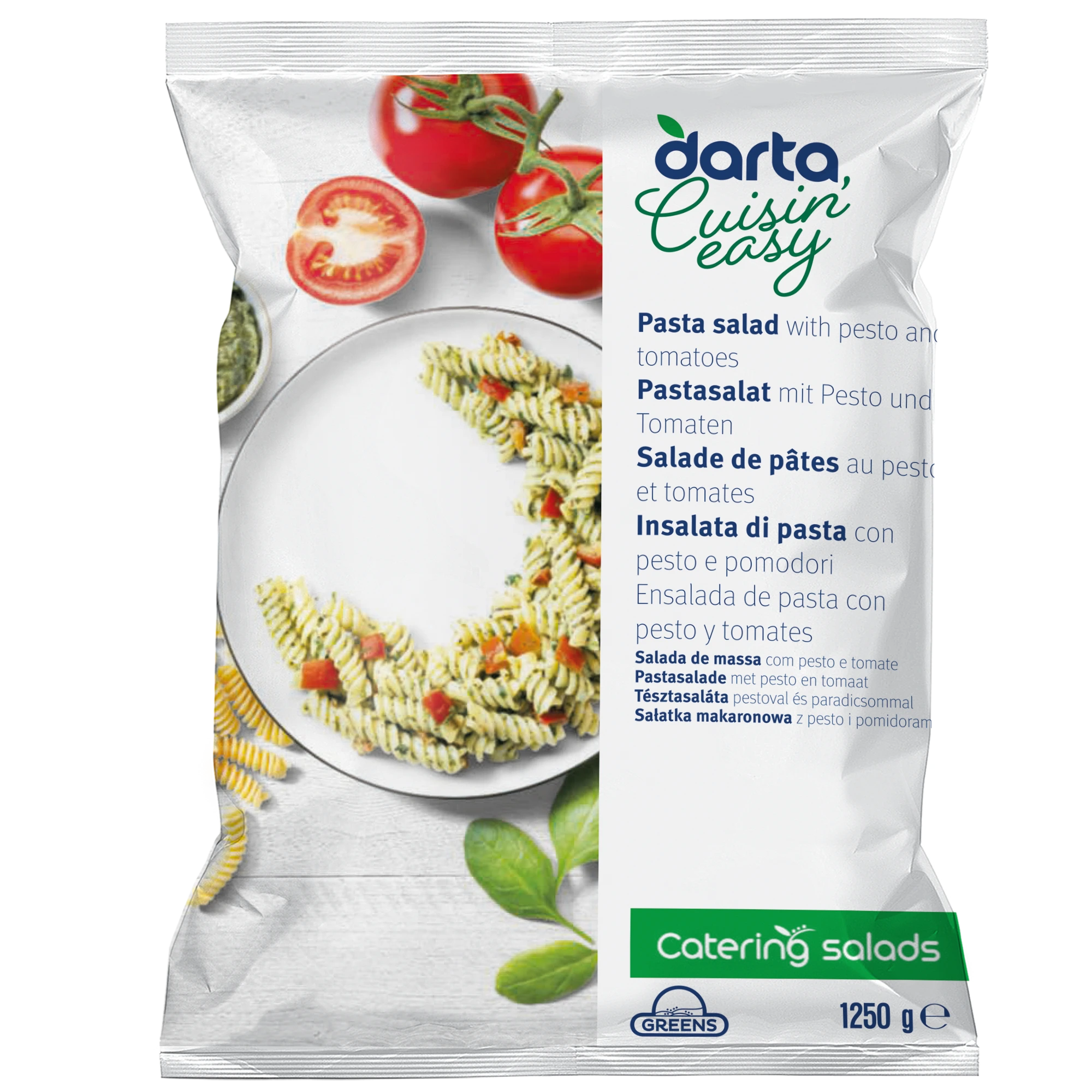 Pasta Salad with Pesto & Tomatoes (0182p1)