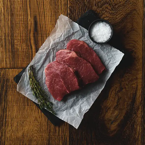 British Beef Braising Steak - Avg. 70g, Each (bb0765p5)