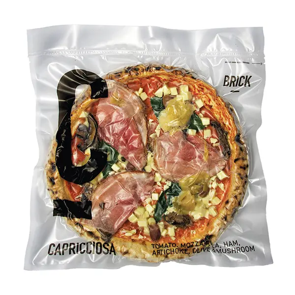 BRICK 12" Capricciosa Pizza (3241p2)